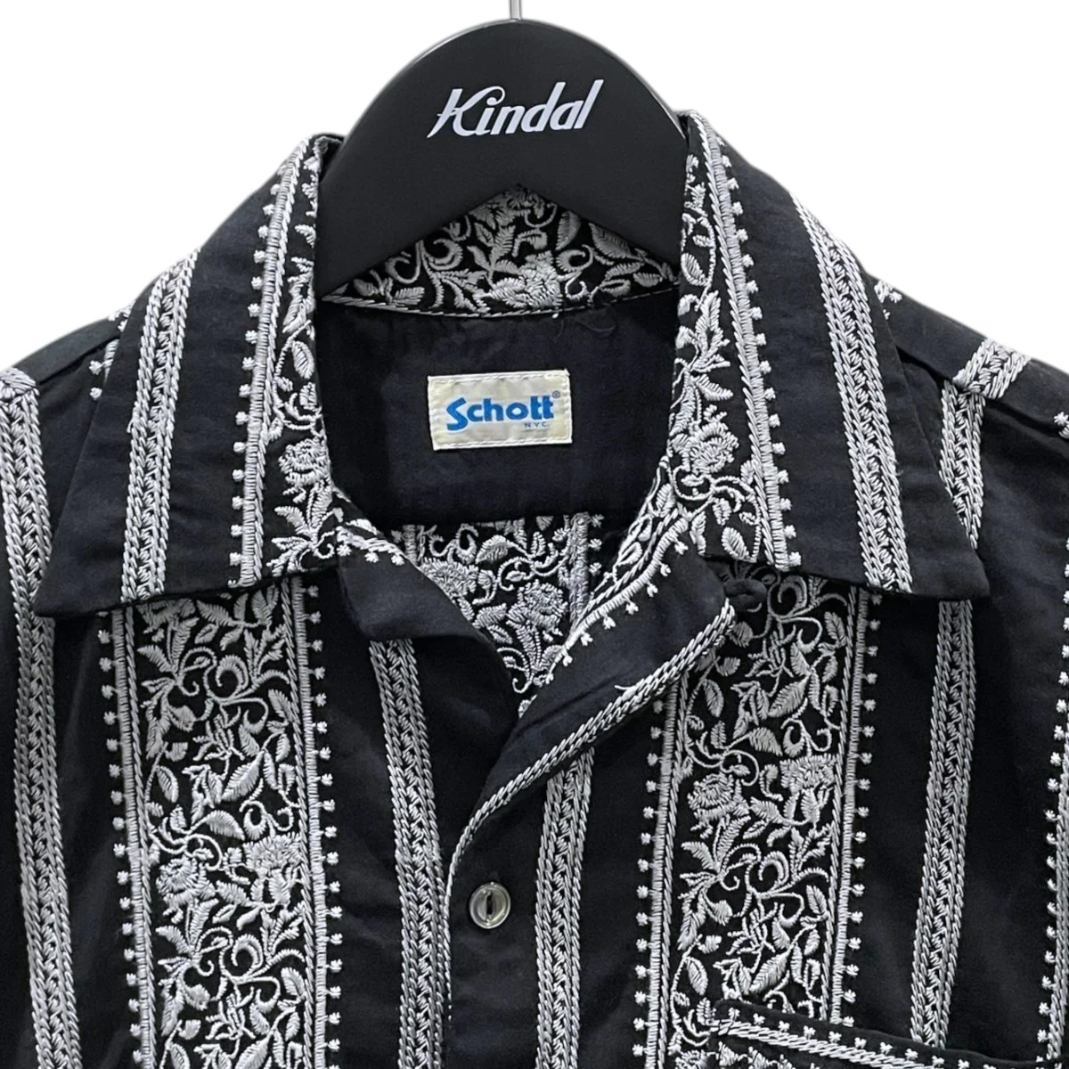 24SS オープンカラー半袖シャツ HAWAIIAN SHIRT EMBROIDERY ハワイアンシャツ エンブロイダリー 782-4123011 - Image 3