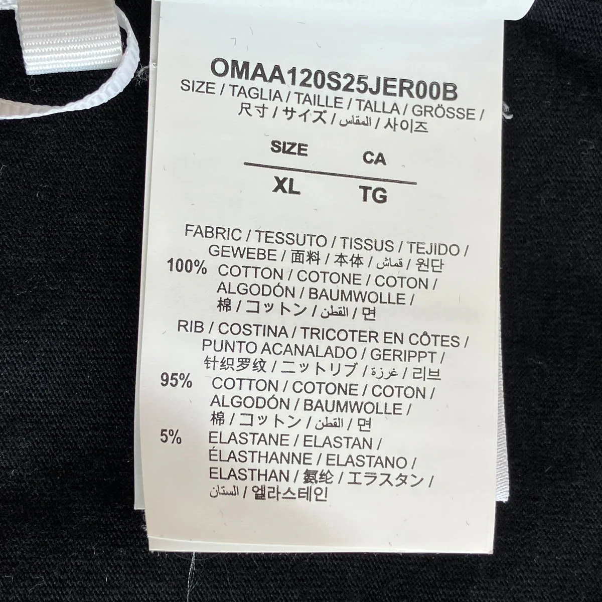 TシャツOMAA120S25JER00B - Image 5