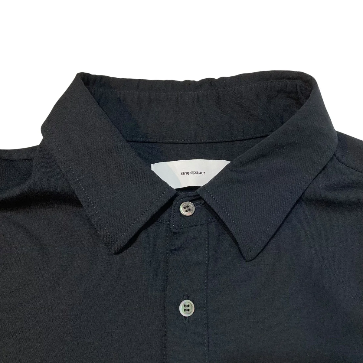 Viscose Ponte S/S Yoke Sleeve Shirt半袖シャツGM222-50039 - Image 3