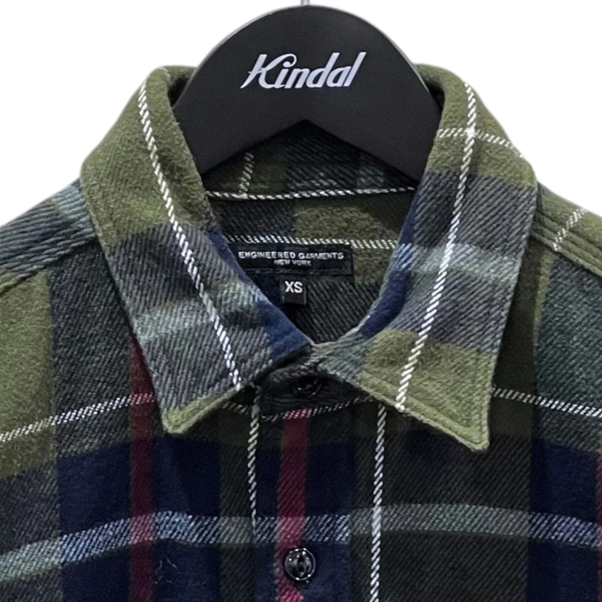 22AW チェック柄シャツ Work Shirt - Big Plaid Heavy Flannel ワークシャツ ビッグプレイドヘビーフランネル LN029 - Image 3