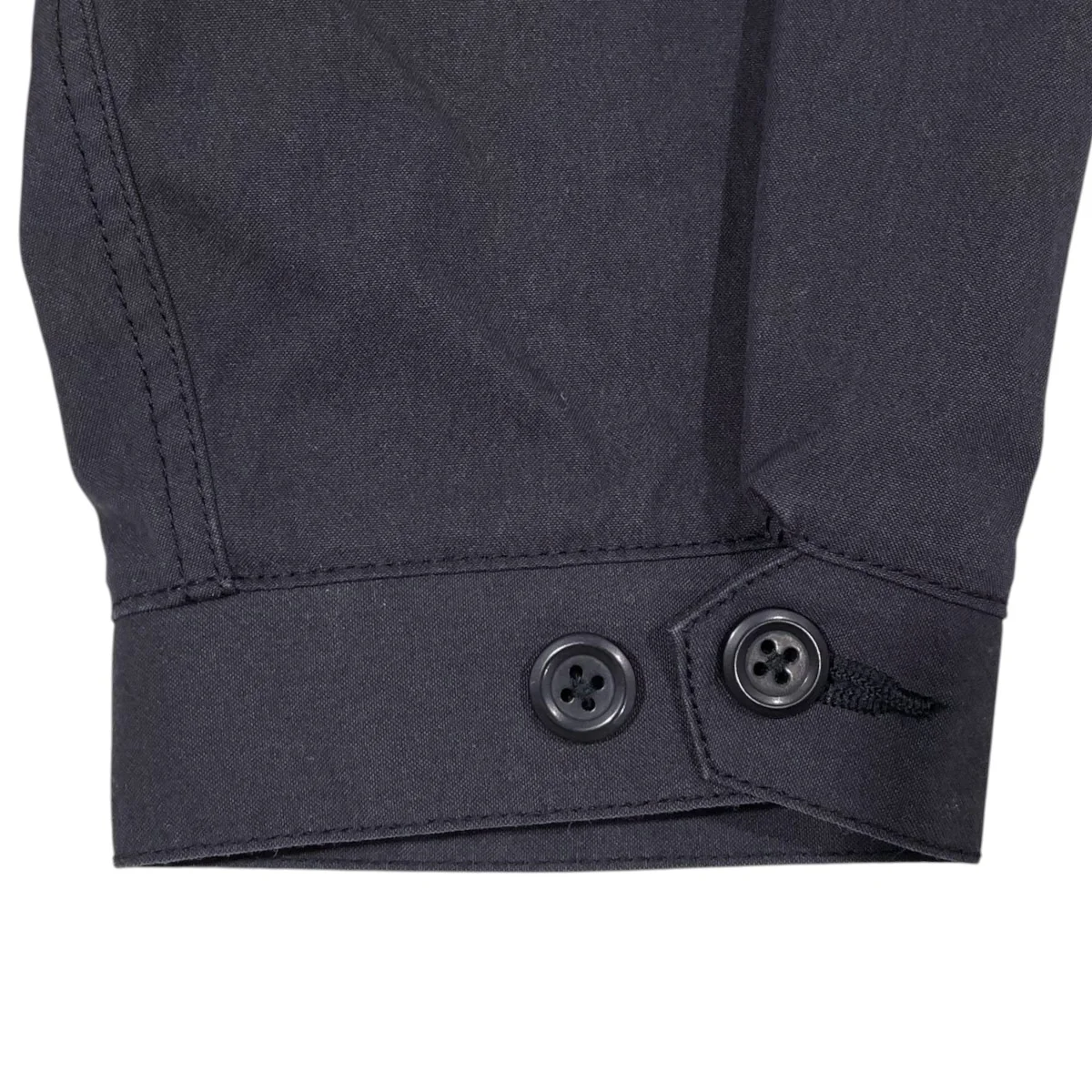 25SS ジップアップジャケット CAPSLEEVE WAPPEN JACKET - COTTON NYLON PIN OX キャップスリーブ ワッペン ジャケット 8050-00-30001 - Image 5