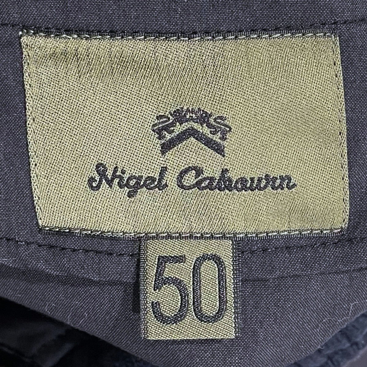 25SS ジップアップジャケット CAPSLEEVE WAPPEN JACKET - COTTON NYLON PIN OX キャップスリーブ ワッペン ジャケット 8050-00-30001 - Image 6