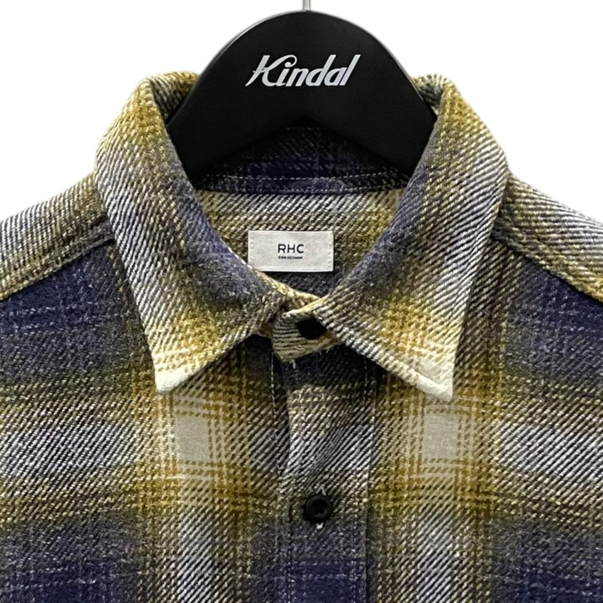 チェック柄シャツ Nep Checked Shirt ネップチェックシャツ 4020700189 - Image 3