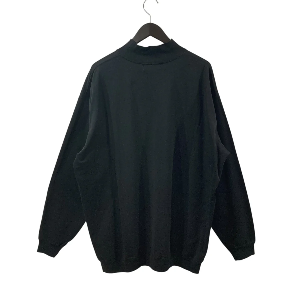Cotton Light Terry Mock Neck ハイネックカットソー GU243-70236 - Image 2