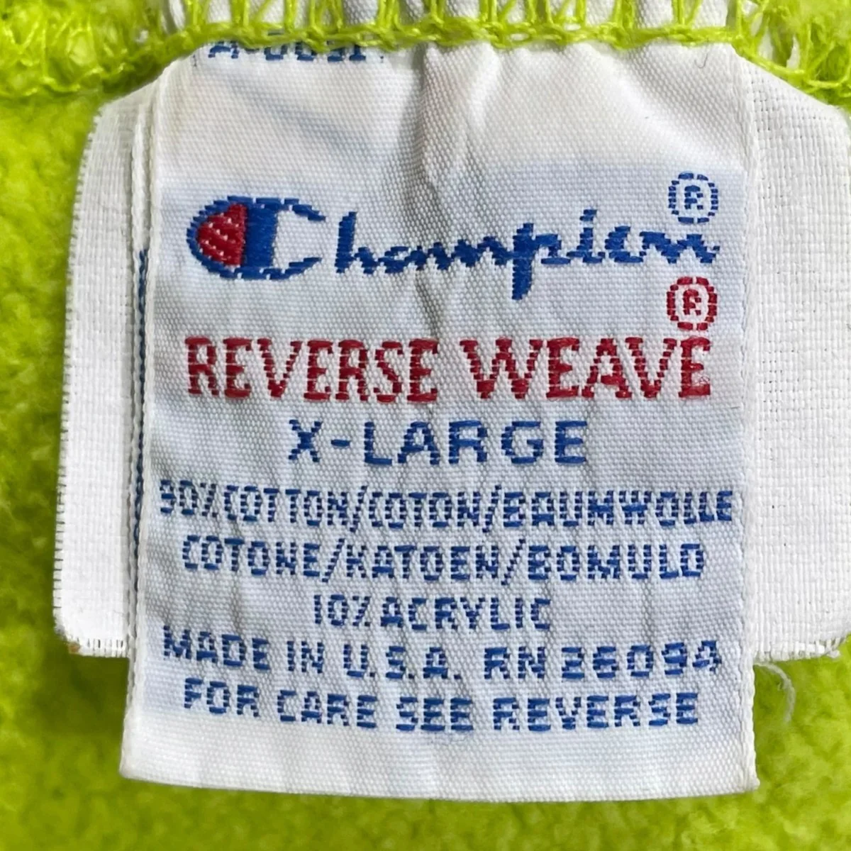 90s スウェットトレーナー REVERSE WEAVE リバースウィーブ MADE IN USA - Image 9