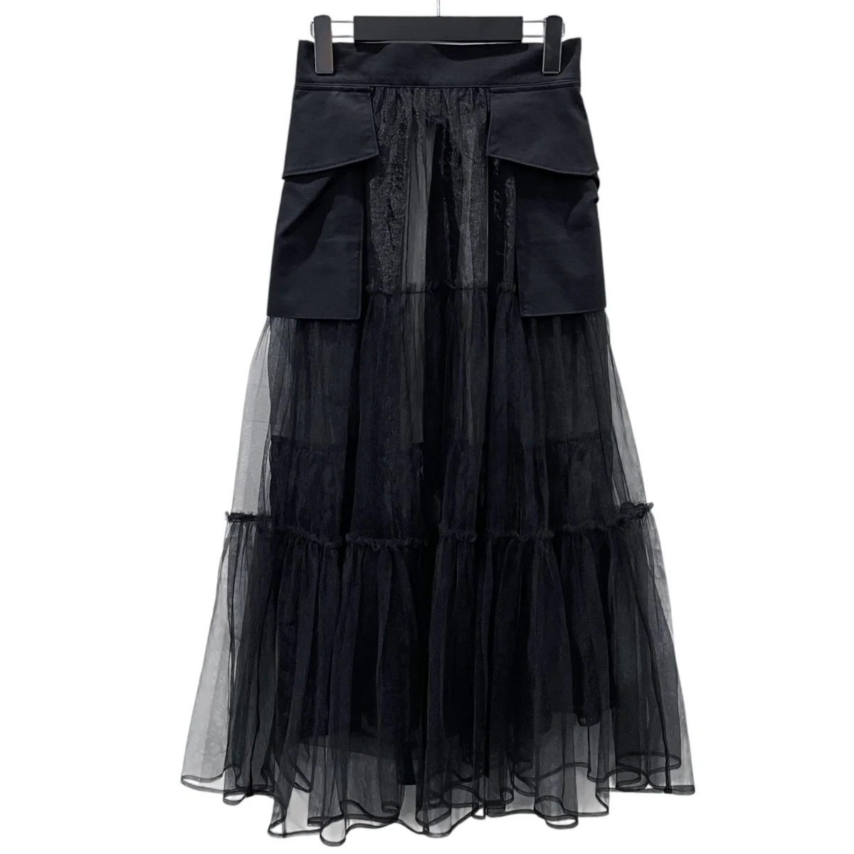 21SS チュールティアードベルトスカート Tulle Tiered Belt Skirt 21212515107 - Image 2