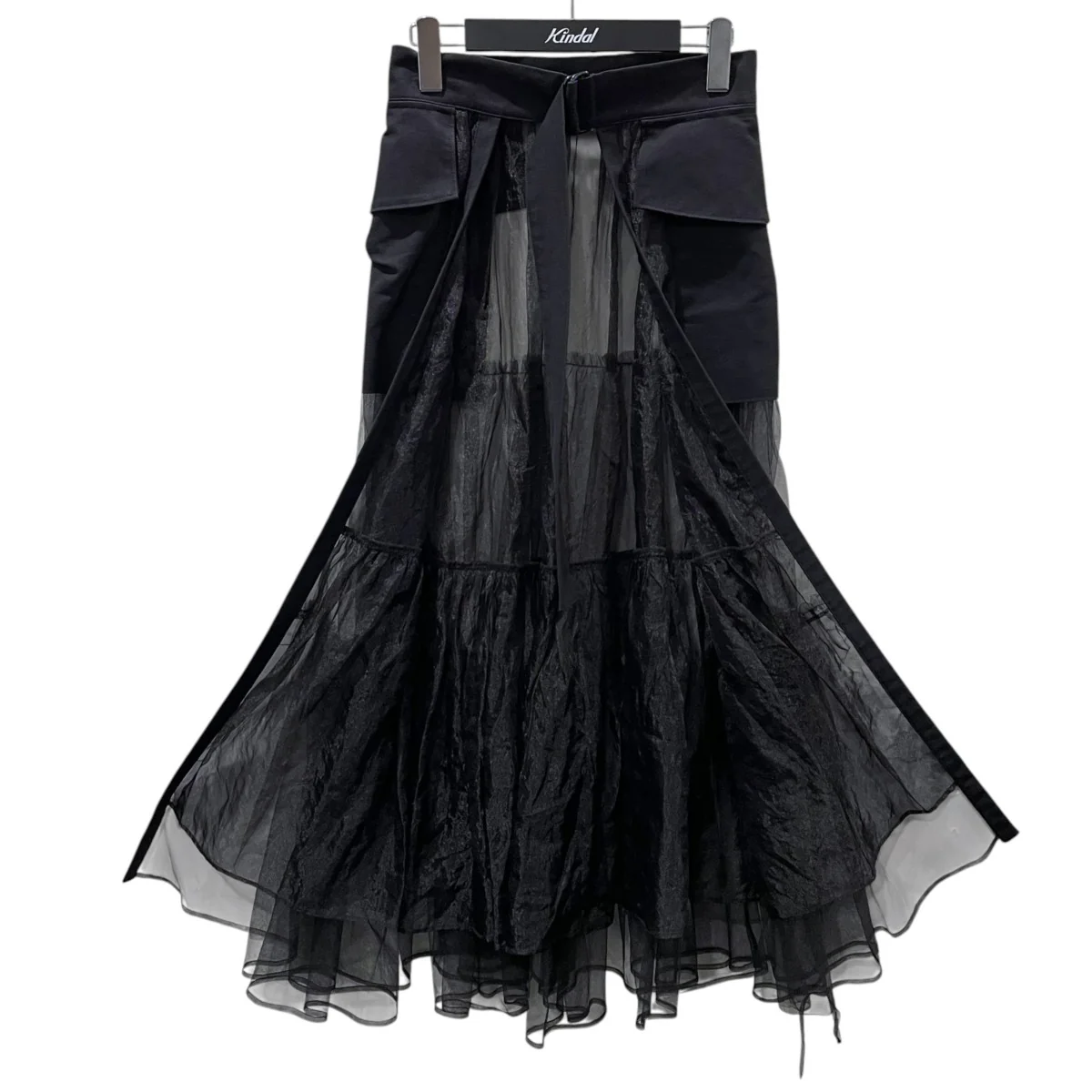 21SS チュールティアードベルトスカート Tulle Tiered Belt Skirt 21212515107 - Image 3