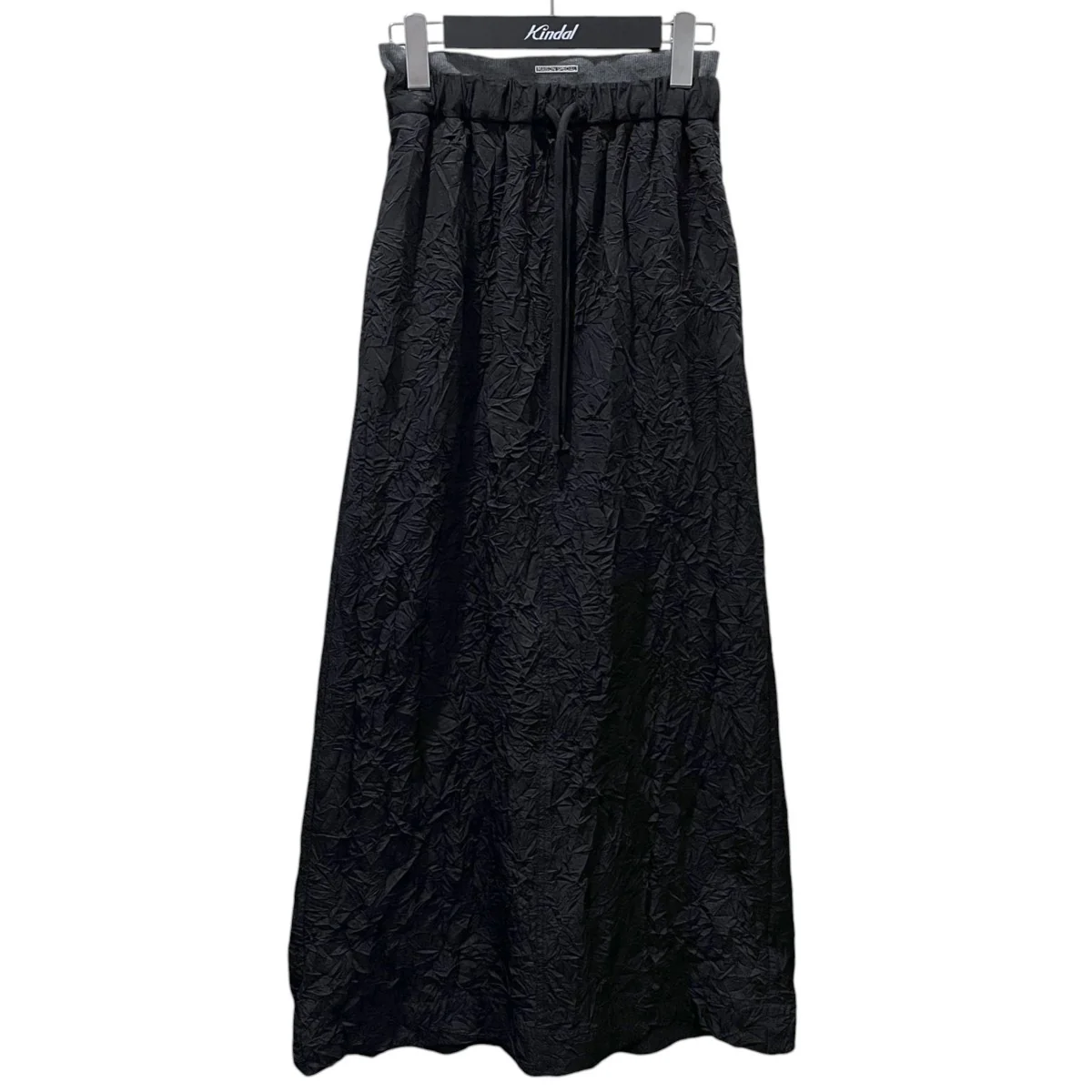 24SS シワ加工ロングスカート Washer Pleats Maxi Skirt ワッシャープリーツマキシスカート 21241515101