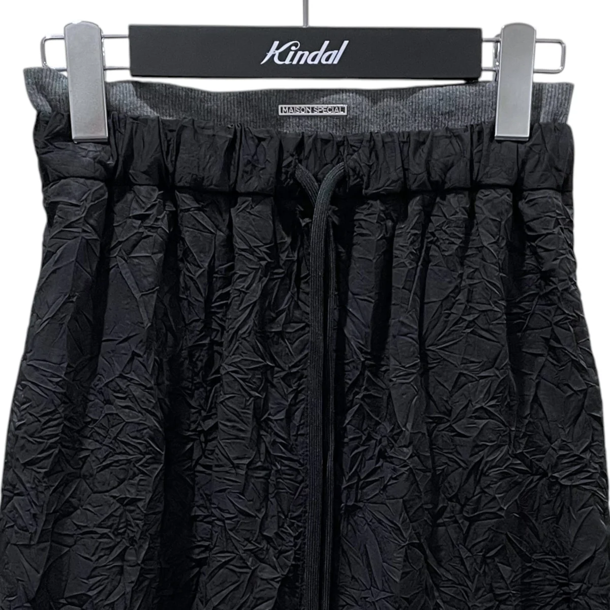 24SS シワ加工ロングスカート Washer Pleats Maxi Skirt ワッシャープリーツマキシスカート 21241515101 - Image 3