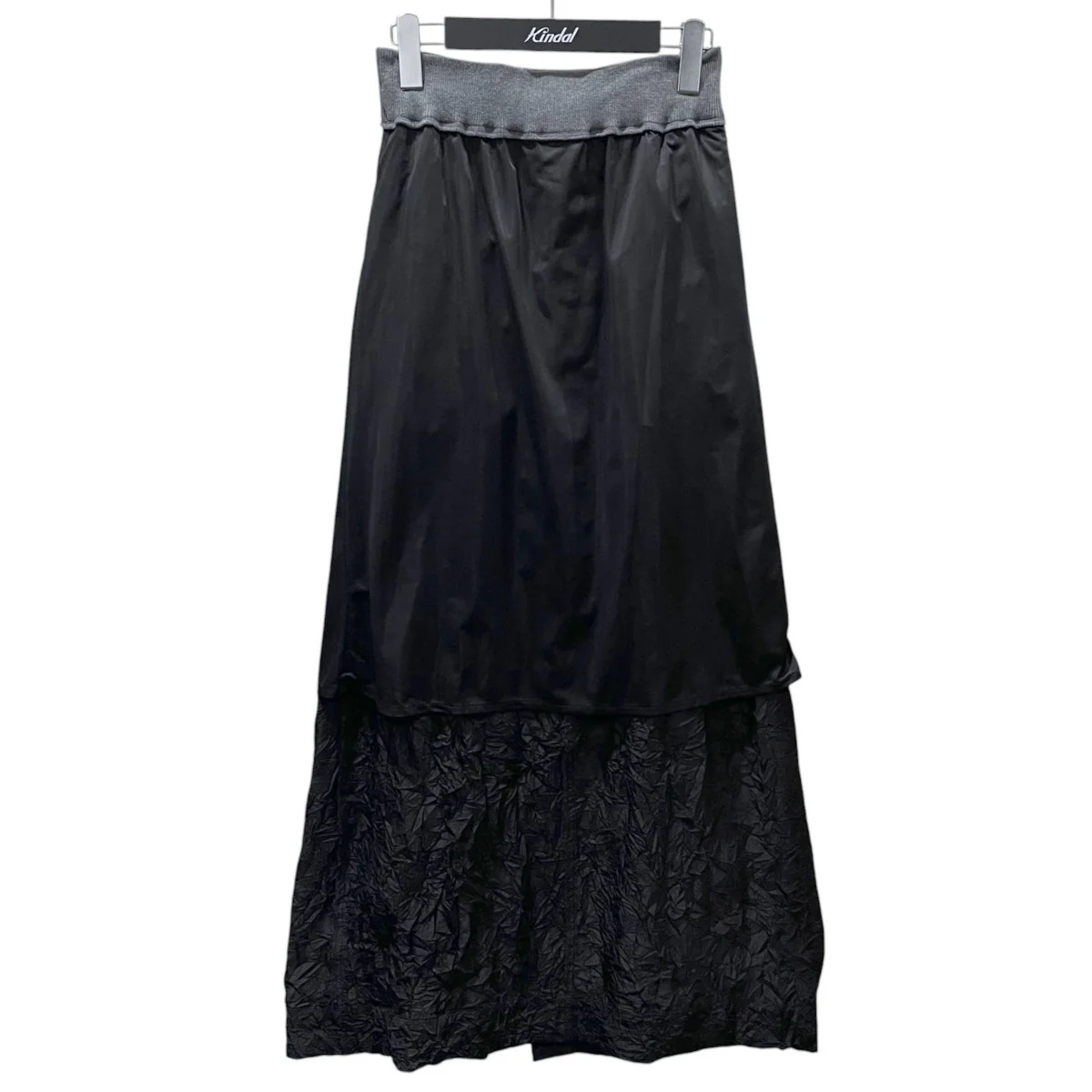 24SS シワ加工ロングスカート Washer Pleats Maxi Skirt ワッシャープリーツマキシスカート 21241515101 - Image 5