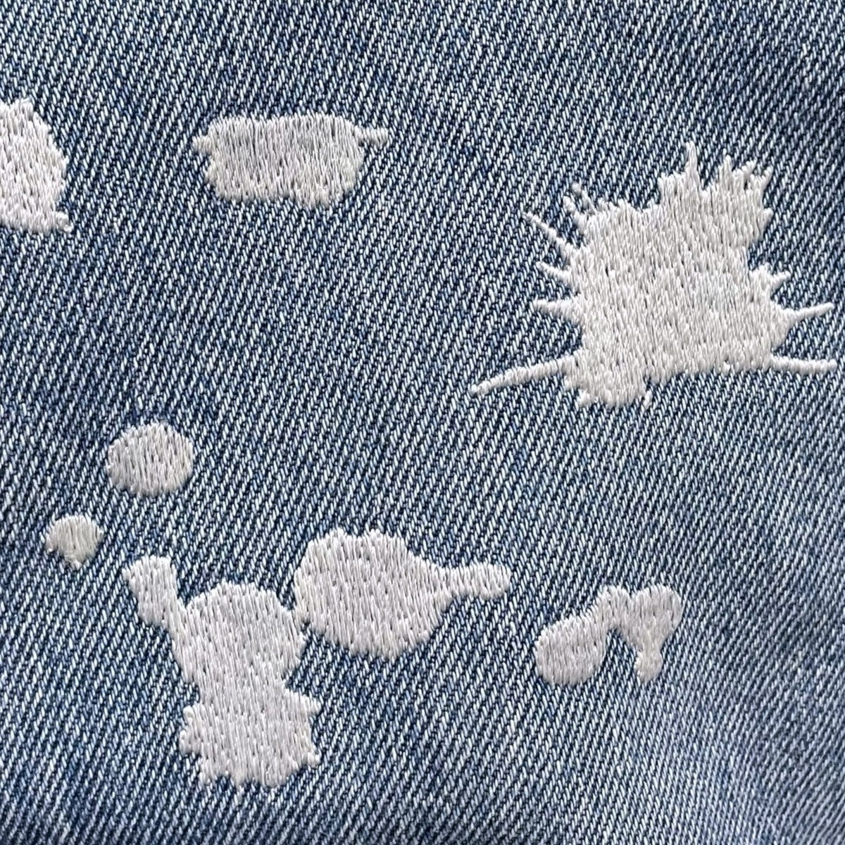 刺繍デニムパンツ - Image 5