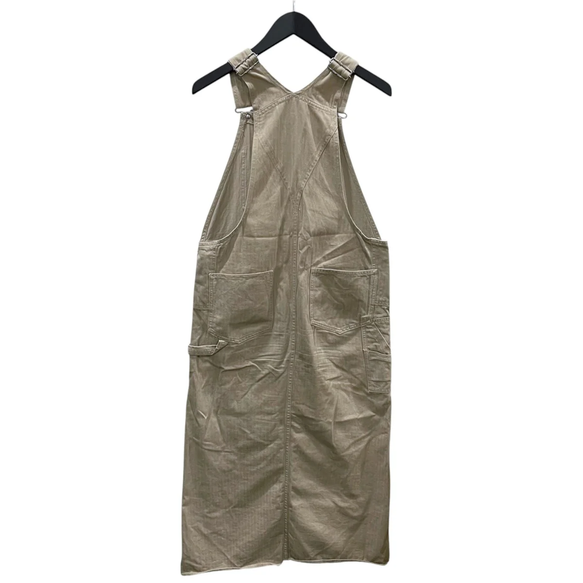 サロペットスカート Herringbone Overalls ヘリンボーン オーバーオール - Image 2