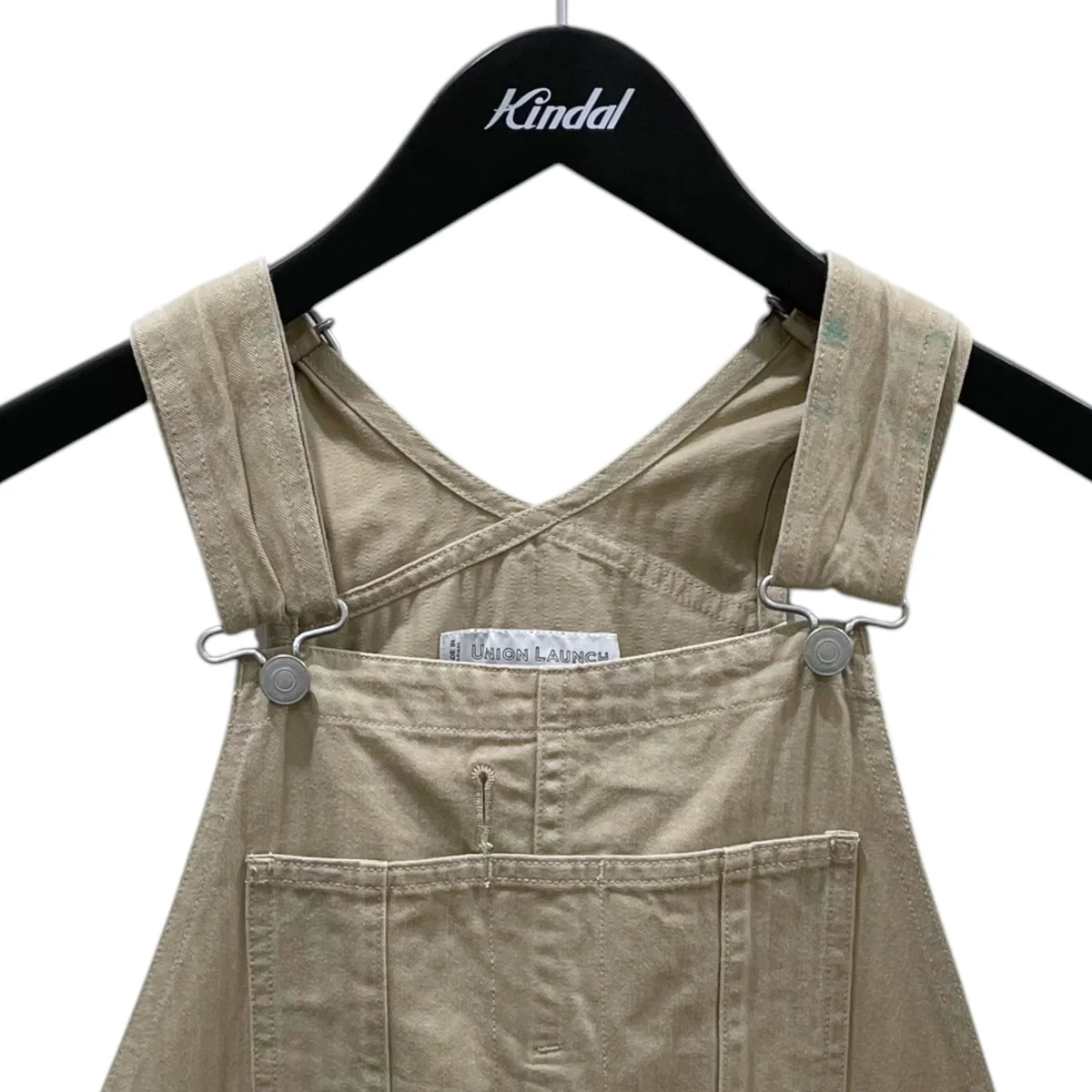 サロペットスカート Herringbone Overalls ヘリンボーン オーバーオール - Image 3