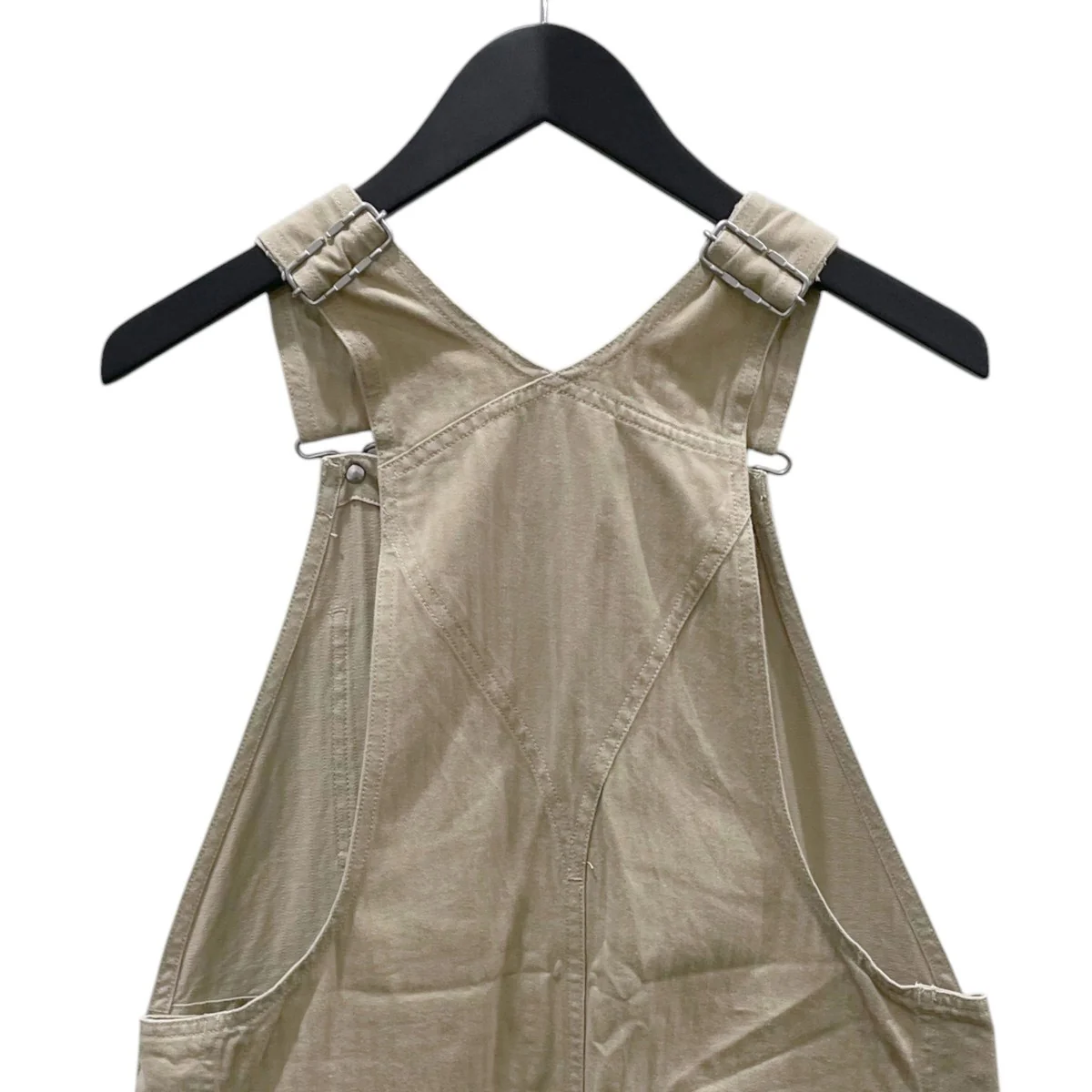サロペットスカート Herringbone Overalls ヘリンボーン オーバーオール - Image 4