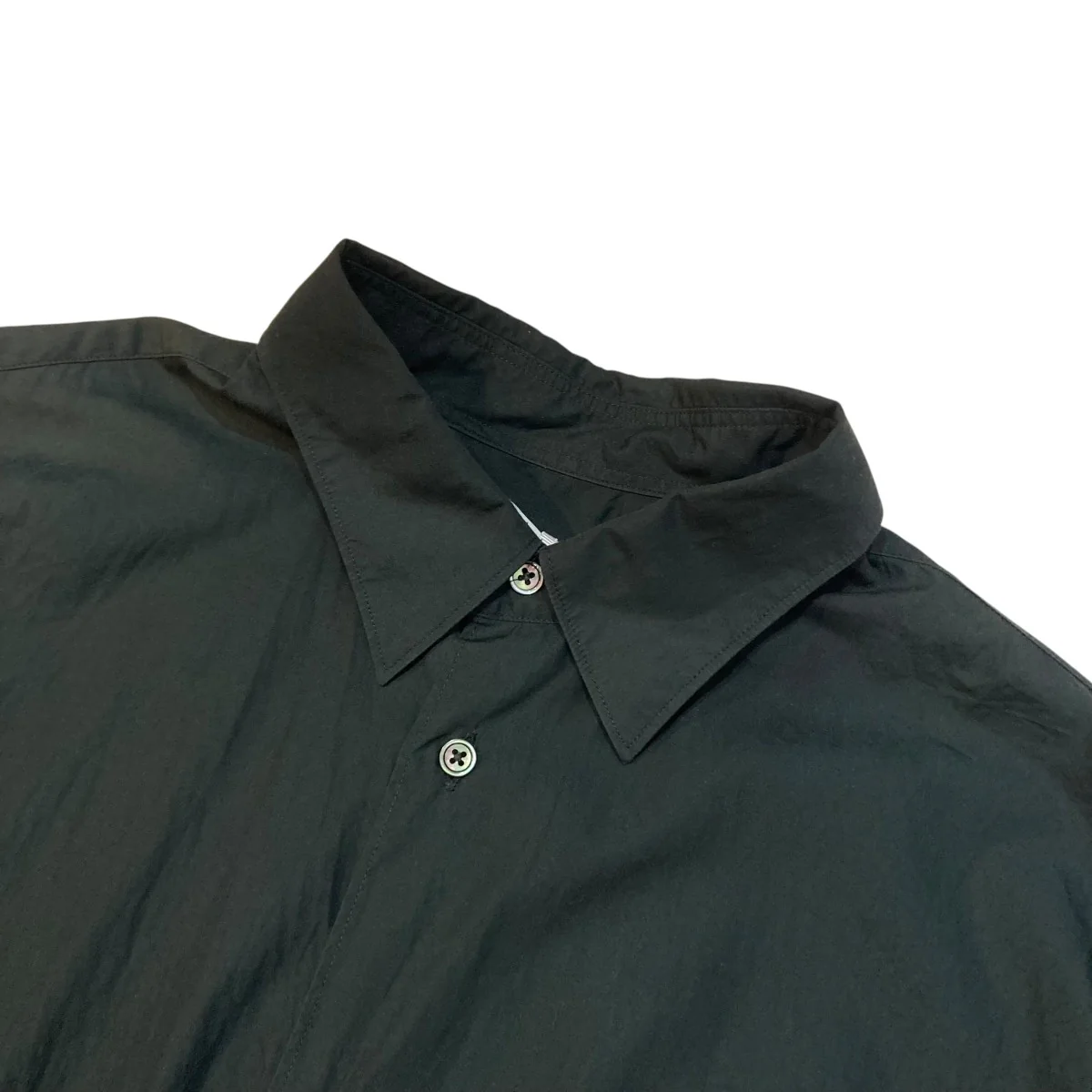 Broad Regular Collar Shirt長袖シャツGM253-5005B - Image 3