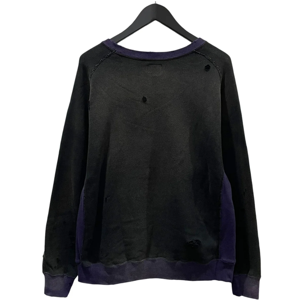 24AW 2トーン加工スウェットトレーナー 2-Tone Crew Neck Sweat Shirt - Cotton French Terry PU292 - Image 2