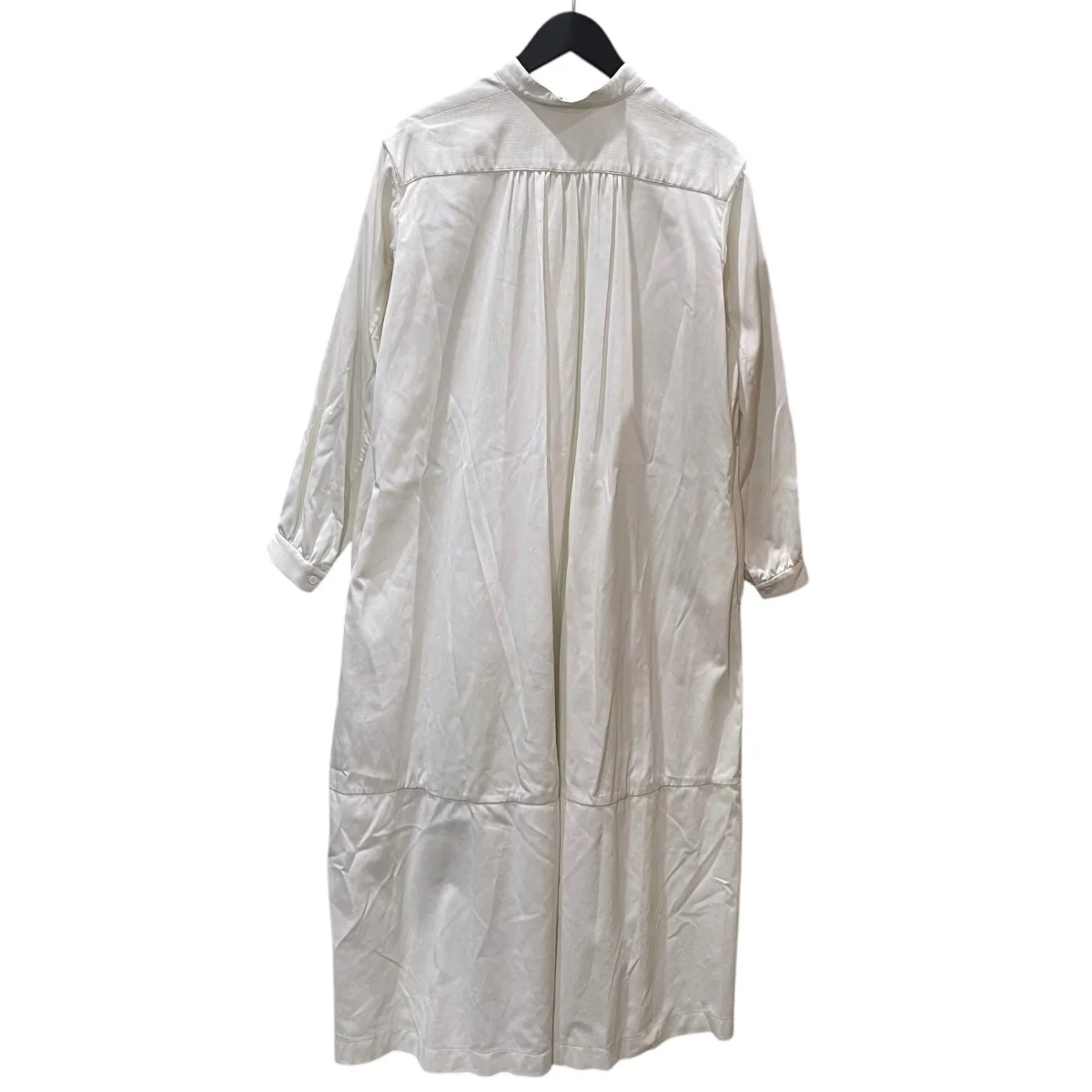 20AW バンドカラーシャツワンピース Cotton Pique Shirt Dress コットンピケシャツドレス 35-06-04-06101 - Image 2