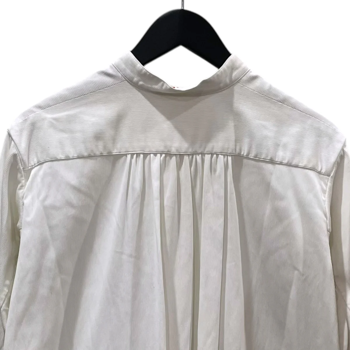 20AW バンドカラーシャツワンピース Cotton Pique Shirt Dress コットンピケシャツドレス 35-06-04-06101 - Image 4