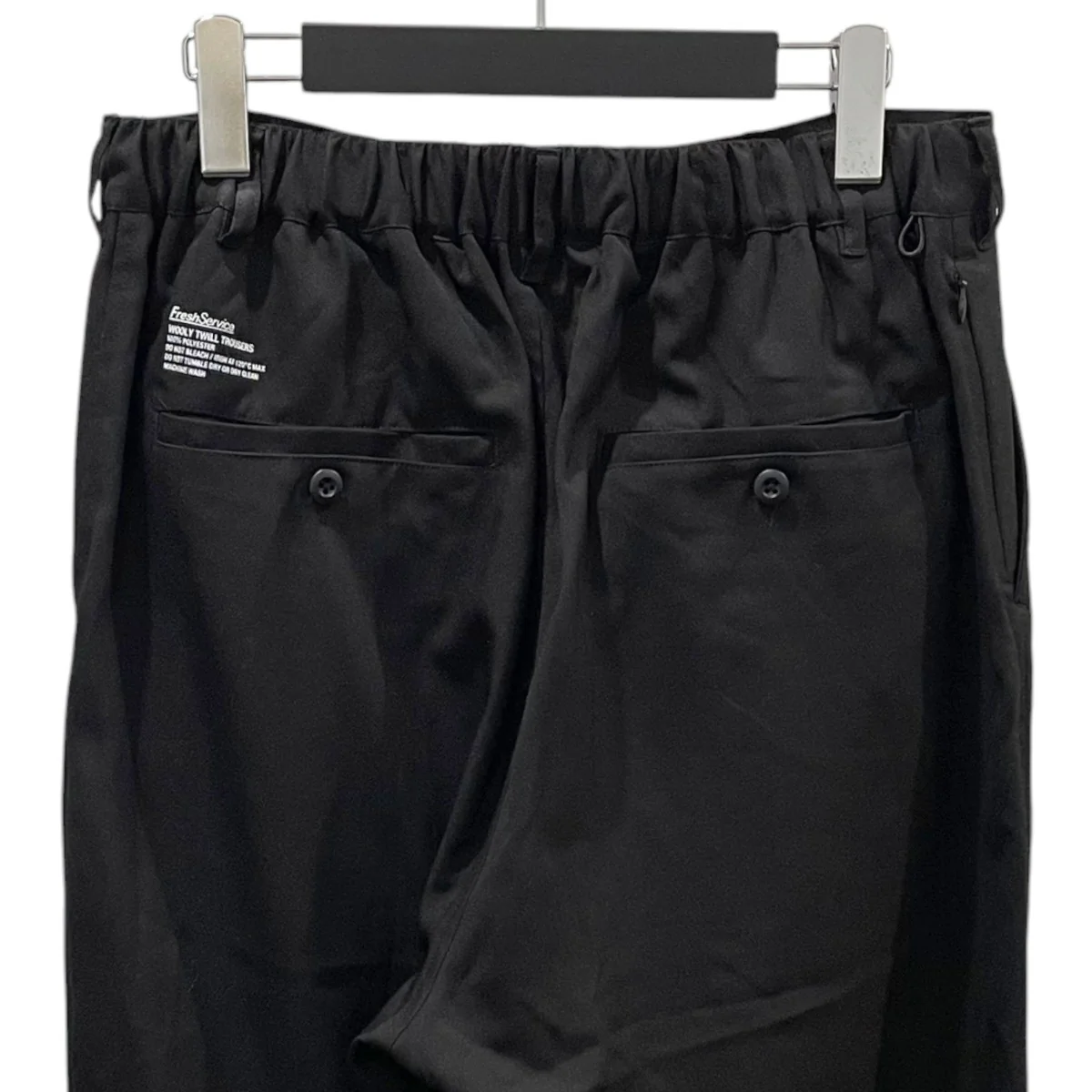 25SS ストレッチパンツ WOOLY TWILL TROUSERS ウーリーツイルトラウザーズ FSC253-40233B - Image 4