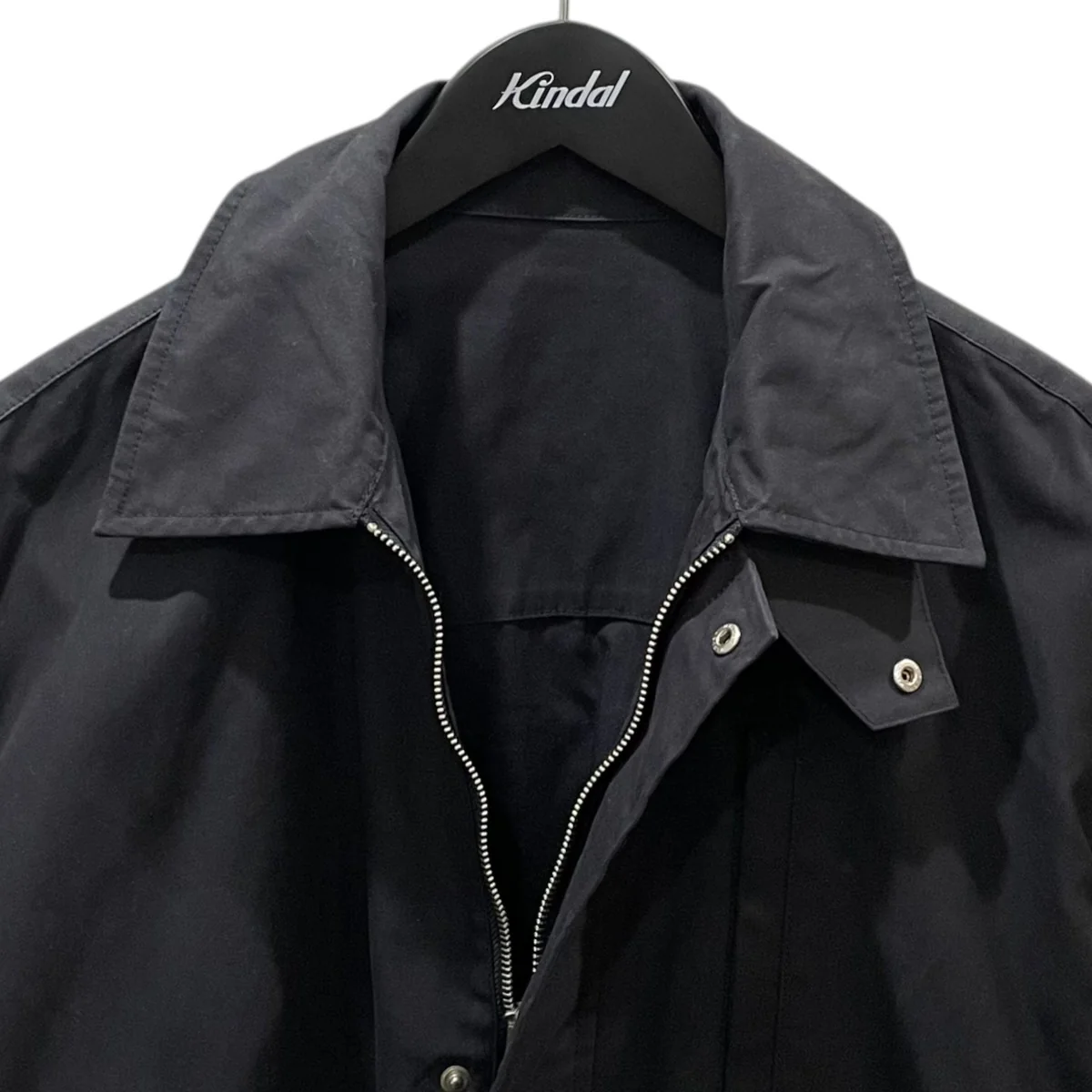 26SS ジップアップジャケット WAXED OXFORD UTILITY JACKET ワックスド オックスフォード ユーティリティジャケット FSC261-30260 - Image 3