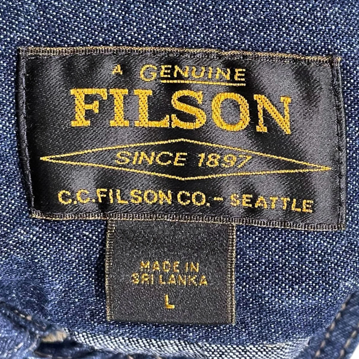リンスインディゴ加工デニムシャツ Denim Guide Shirt デニムガイドシャツ 20291981 - Image 5