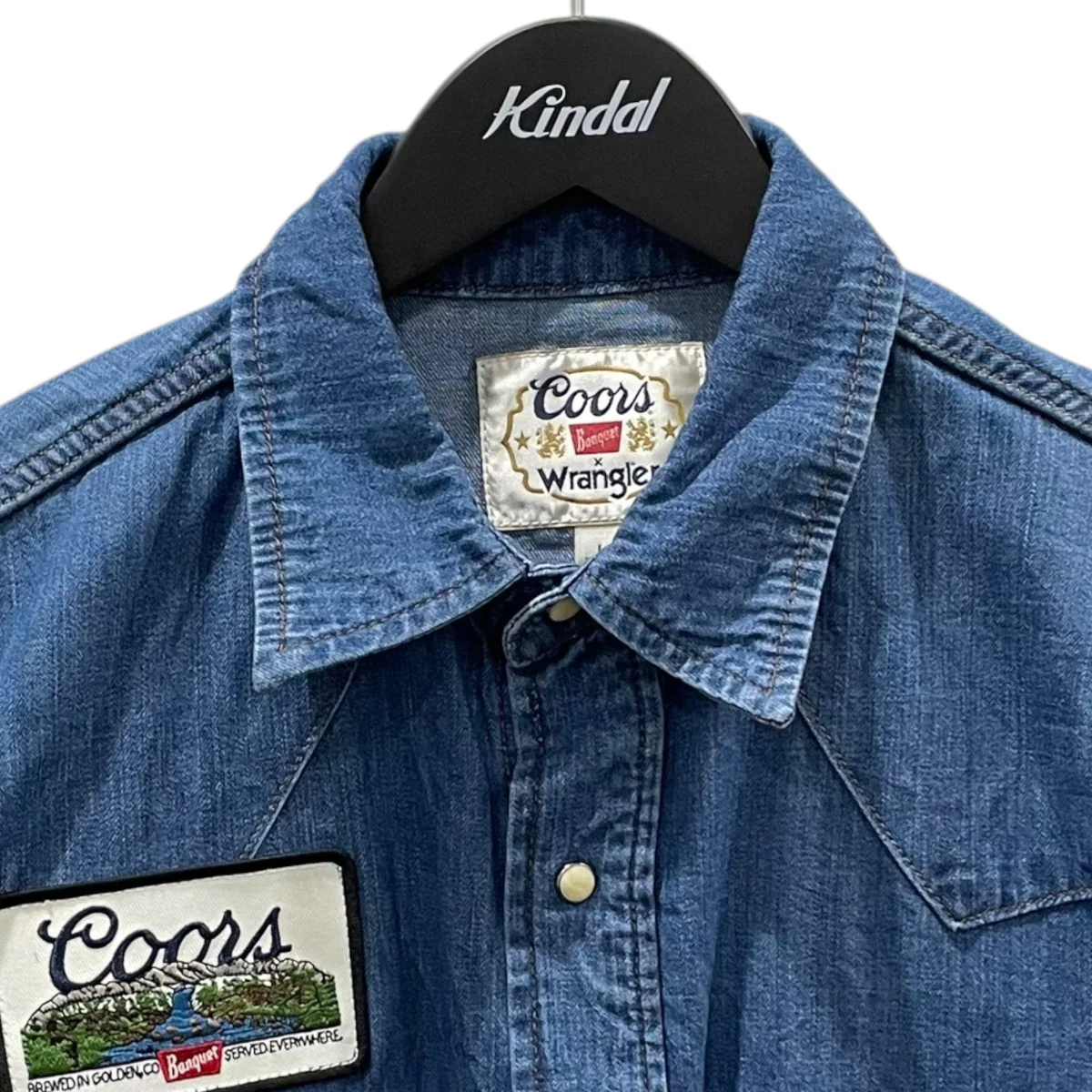 25AW 加工ウエスタンデニムシャツ Denim Shirt 112373829 - Image 3