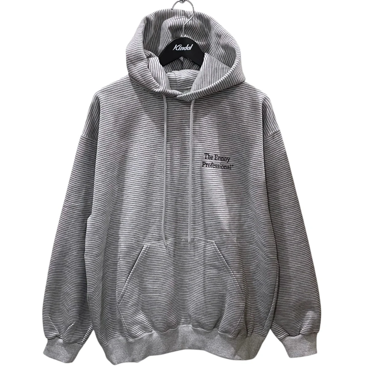 25AW ボーダー柄裏起毛プルオーバーパーカー BORDER HOODIE SWEAT ボーダー フーディー スウェット AW25BRENCT02NTL