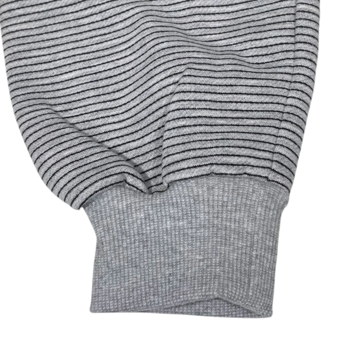 25AW ボーダー柄裏起毛プルオーバーパーカー BORDER HOODIE SWEAT ボーダー フーディー スウェット AW25BRENCT02NTL - Image 4