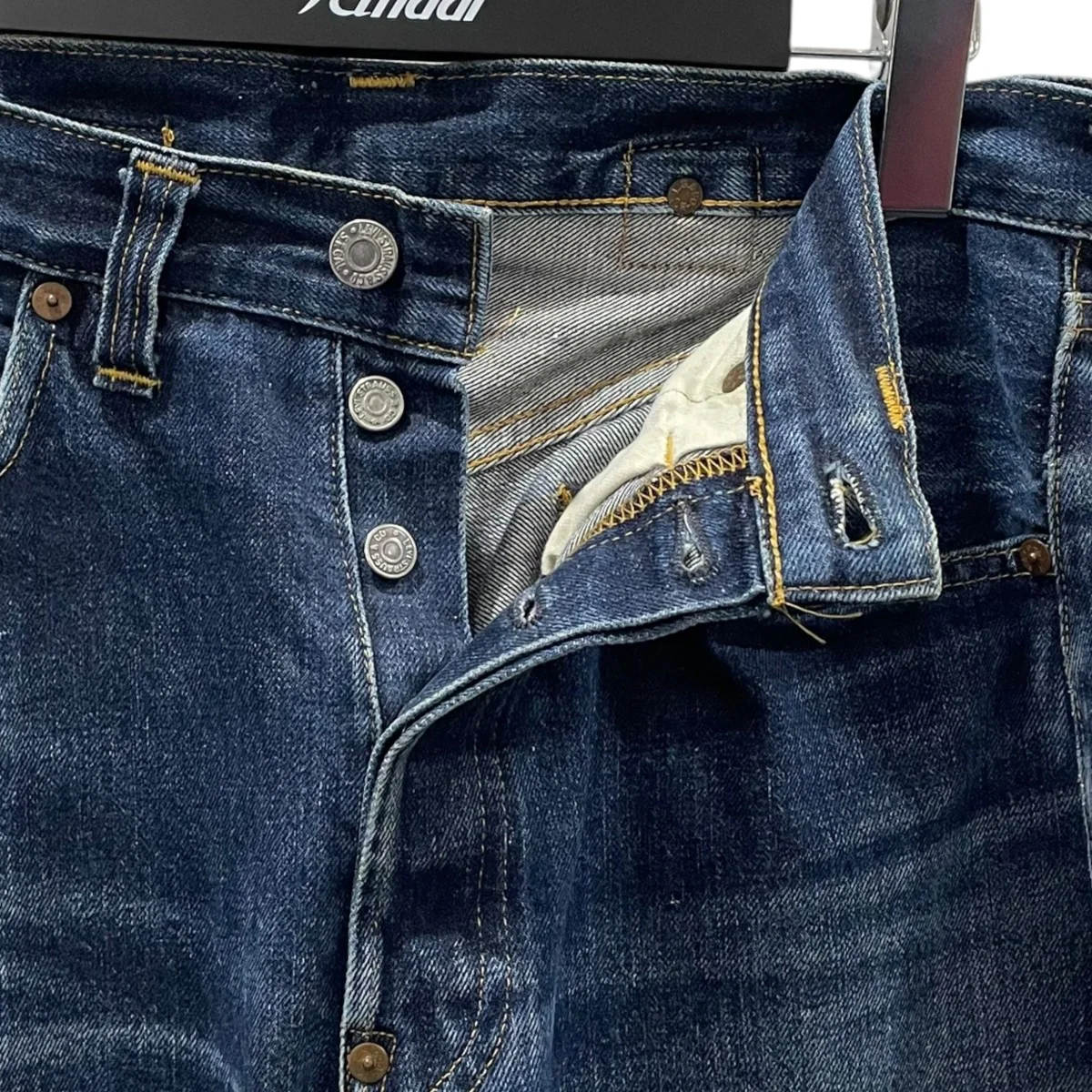 デニムパンツ BIG E 米国製 ボタン裏555 - Image 3