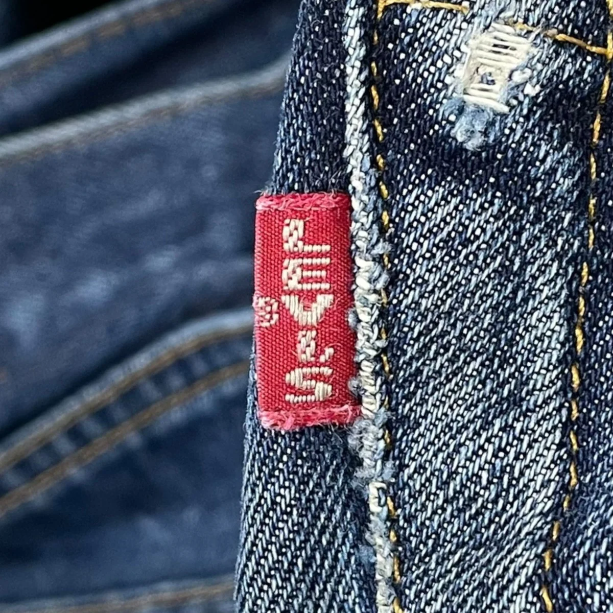 デニムパンツ BIG E 米国製 ボタン裏555 - Image 4