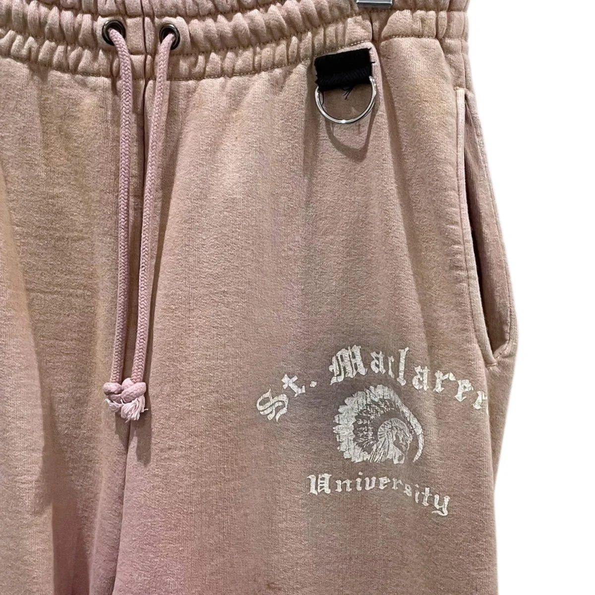 25AW カットオフ ヴィンテージ加工スウェットパンツ ST． MACLAREN UNIV． SWEATPANTS AGED BW252-MUSP - Image 3
