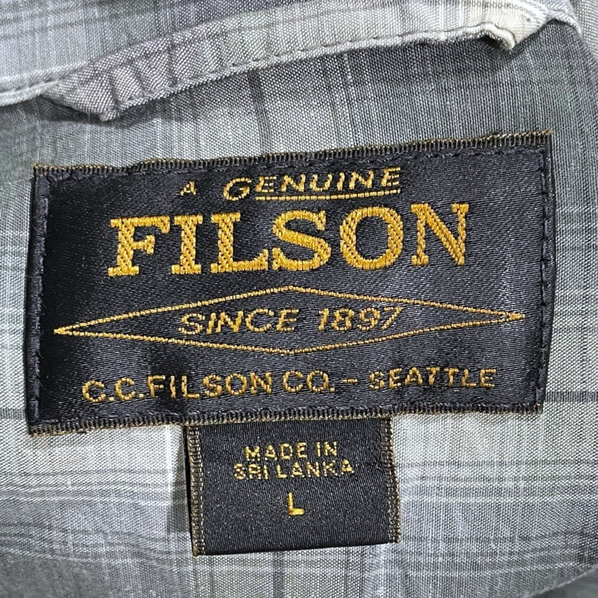 オンブレチェック柄オープンカラー半袖シャツ Greenwood SS Camp Shirt グリーンウッド ショートスリーブ キャンプシャツ 20293592 - Image 4
