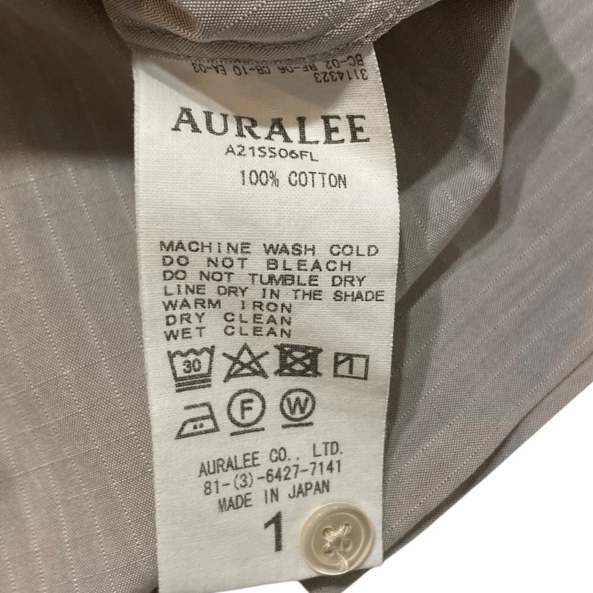 半袖シャツ A21SS06FL - Image 6