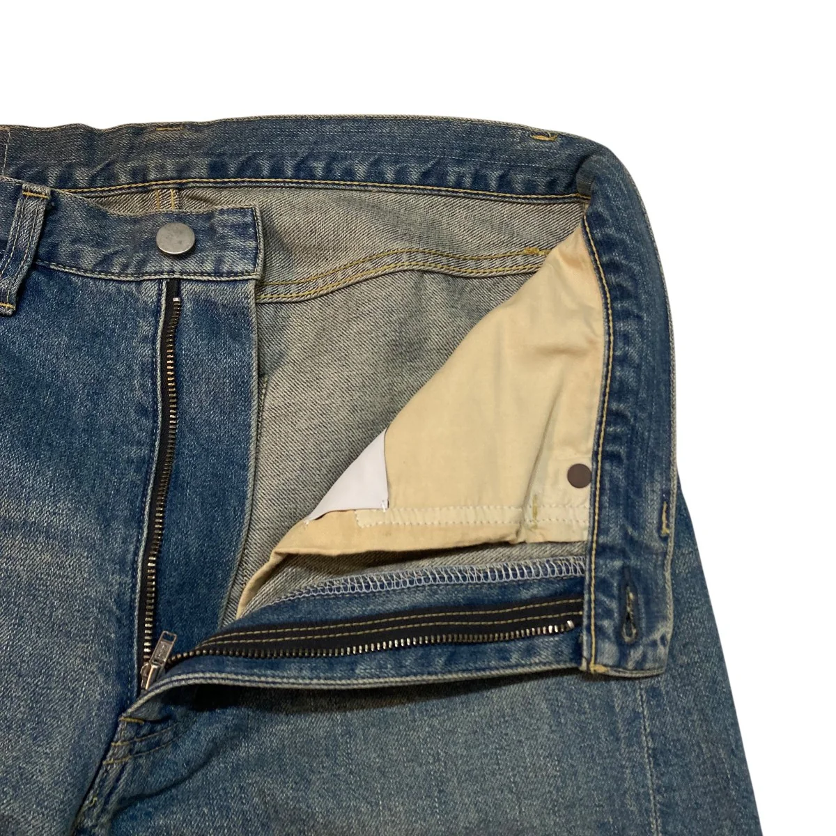 TWIST CUT DENIM JEANSデニムパンツST.1396 - Image 3