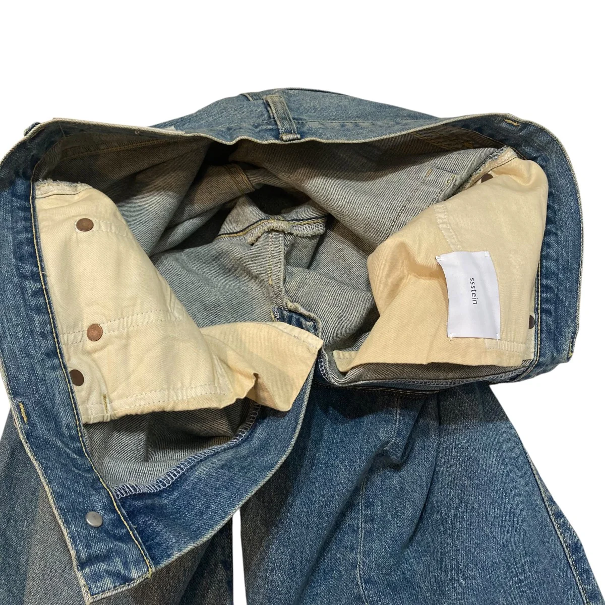 TWIST CUT DENIM JEANSデニムパンツST.1396 - Image 6