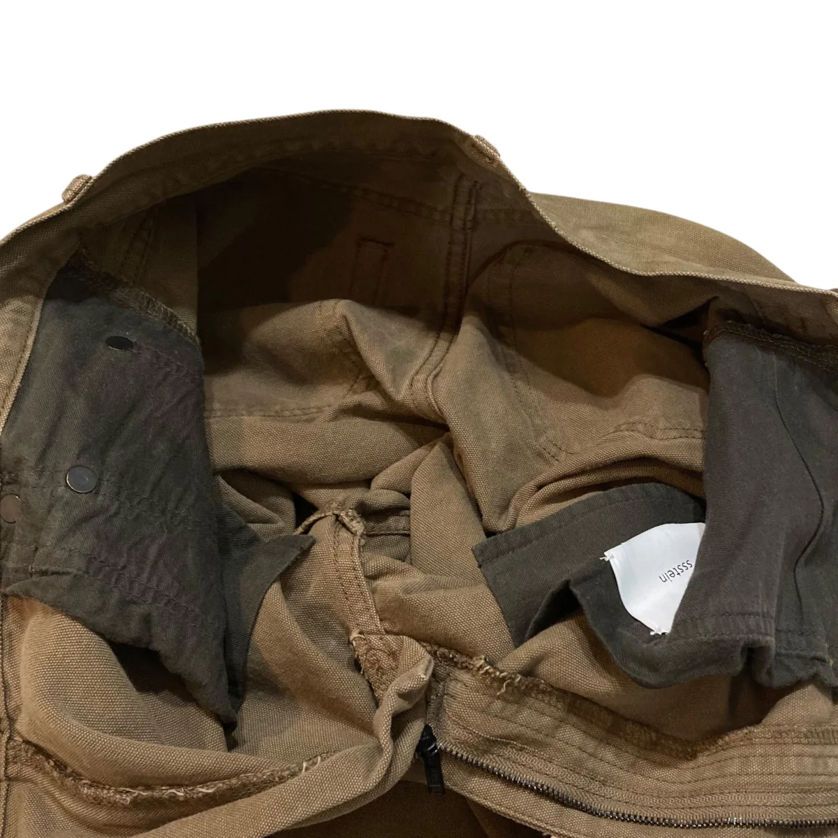 26SSSulfur Dyed Oxford Vintage Wide PantsヴィンテージワイドパンツST.1395 - Image 9