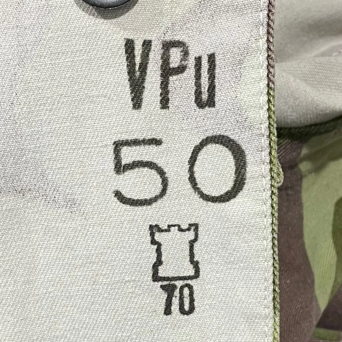 70s フィンランド軍 Puolustusvoimat カモフラ柄M62 リバーシブルジャケット - Image 10