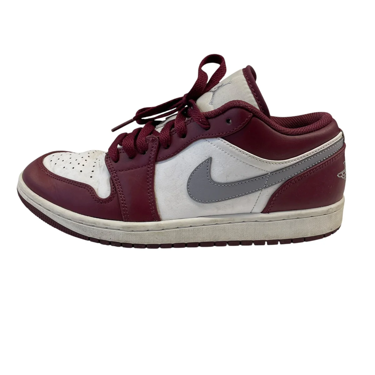 AIR JORDAN 1 LOW BORDEAUXスニーカー553558-615 - Image 2