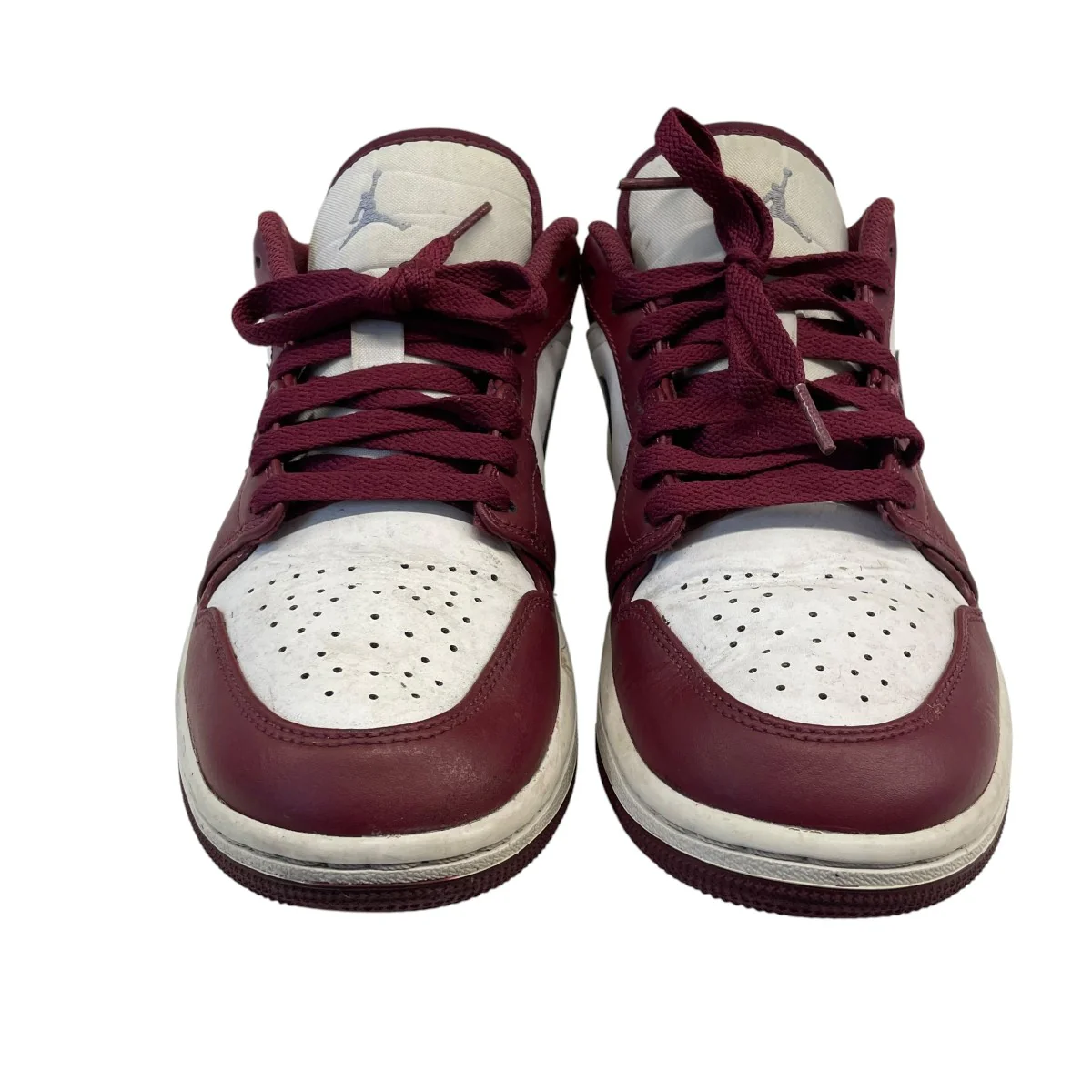 AIR JORDAN 1 LOW BORDEAUXスニーカー553558-615 - Image 3