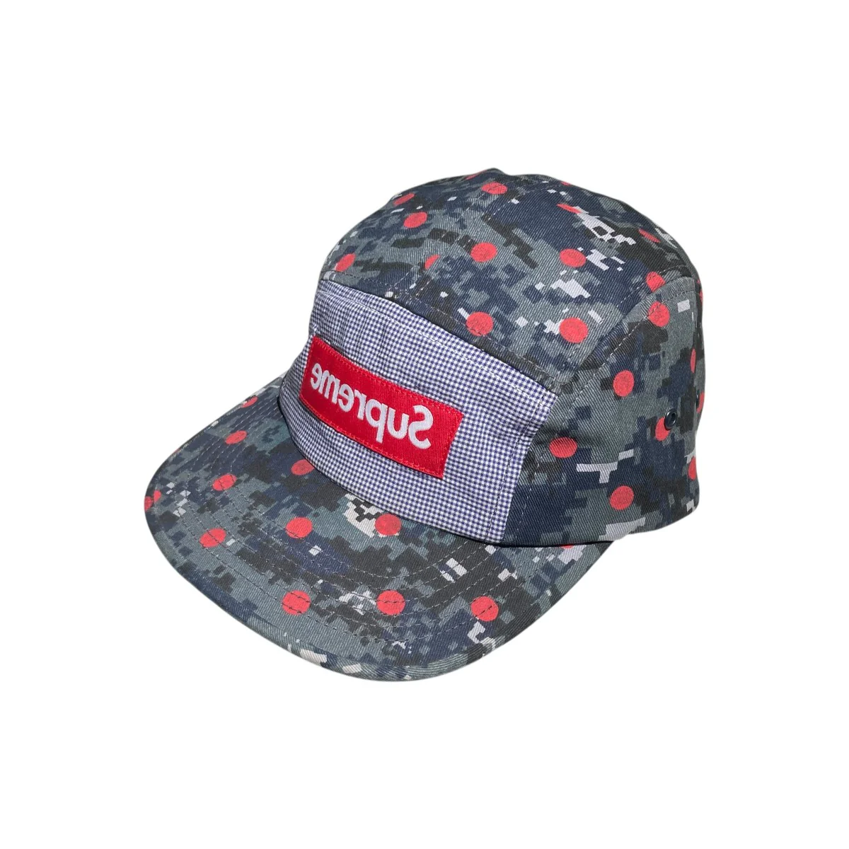Box Logo Camp Capカモ柄キャップ