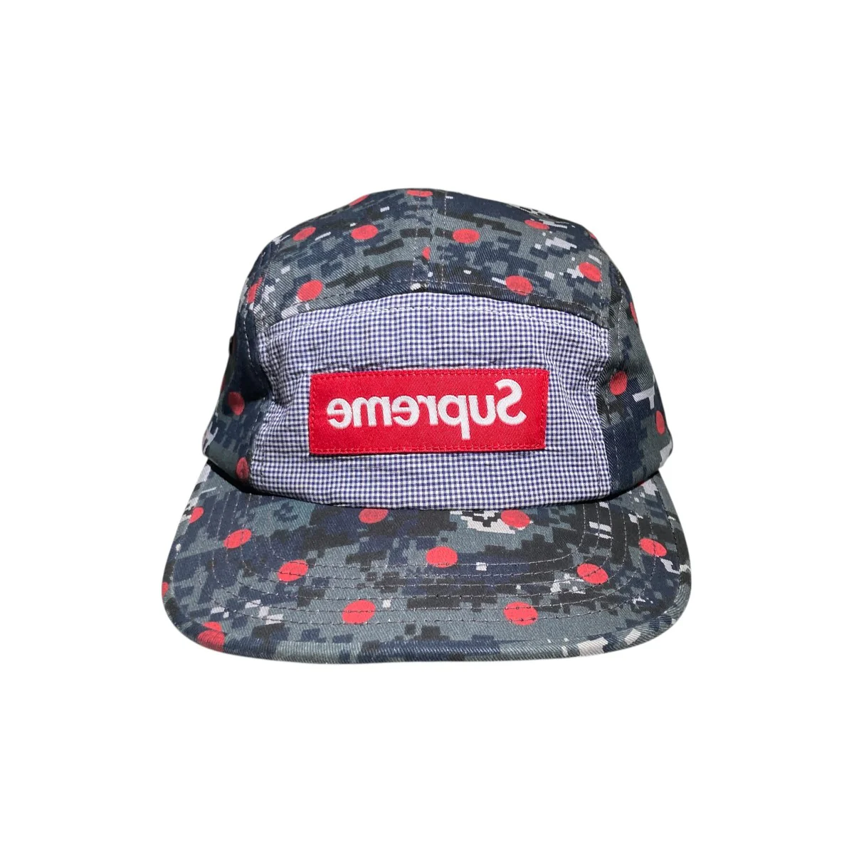 Box Logo Camp Capカモ柄キャップ - Image 3