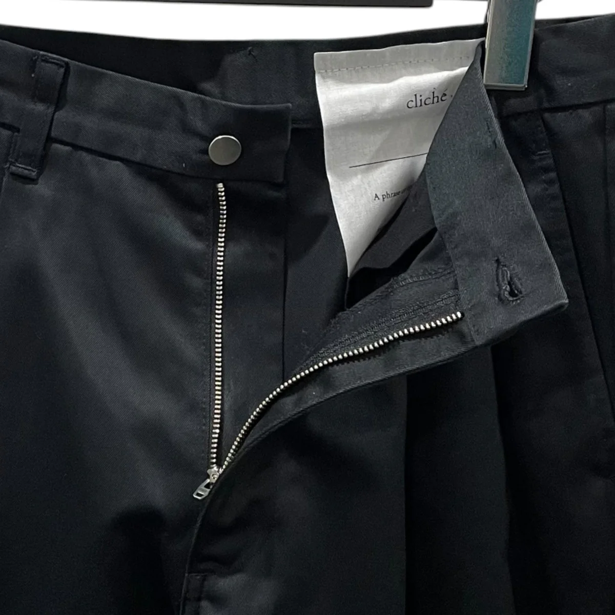 タックワイドパンツ EX WIDE TROUSERS エクストラワイドトラウザーズ CL00004 - Image 3