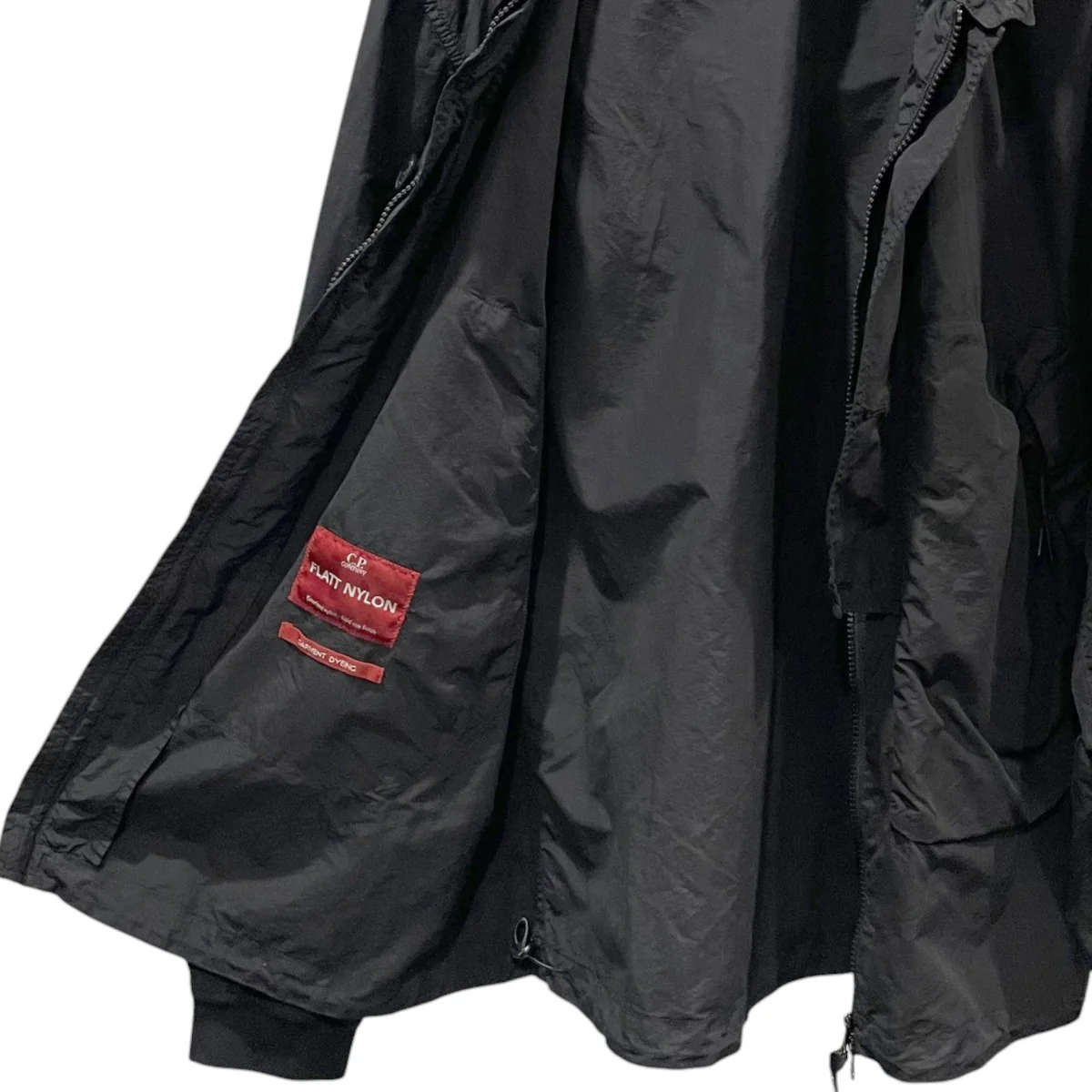 フーデッドナイロンシャツ Flatt Nylon Goggle Overshirt フラットナイロン ゴーグル オーバーシャツ 16CMOS018A-005991G - Image 4