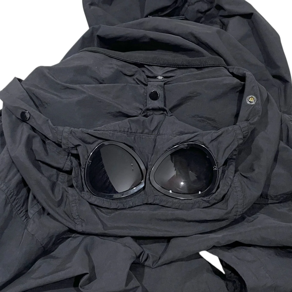フーデッドナイロンシャツ Flatt Nylon Goggle Overshirt フラットナイロン ゴーグル オーバーシャツ 16CMOS018A-005991G - Image 5