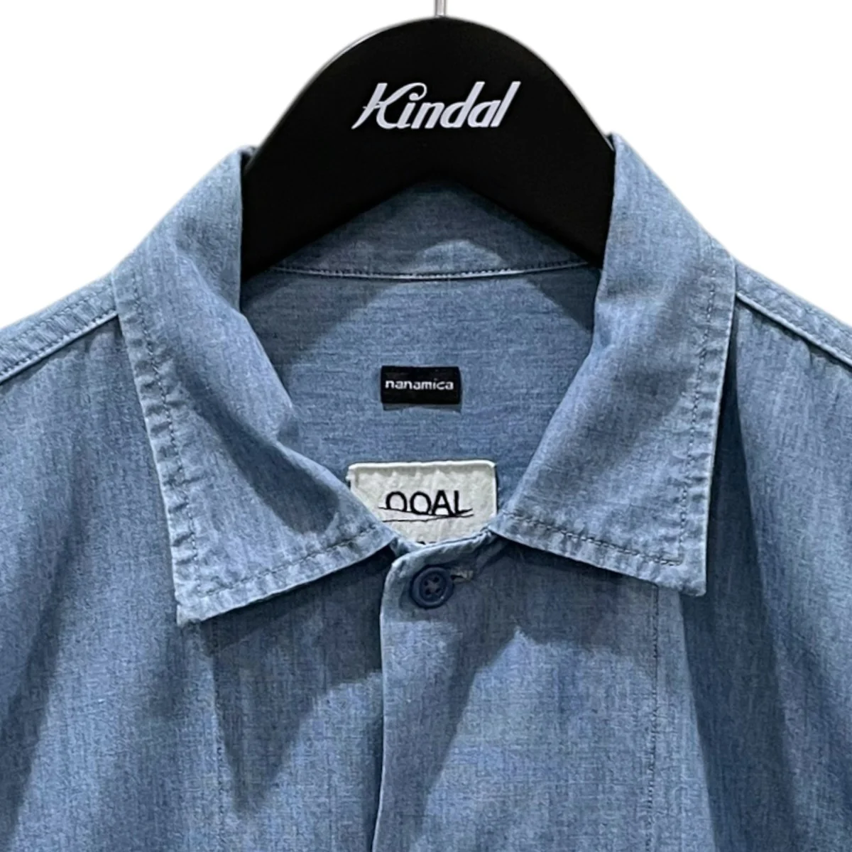 半袖シャツ H/S Wind Chambray Shirt ハーフスリーブ ウィンド シャンブレーシャツ SUGS239 - Image 3