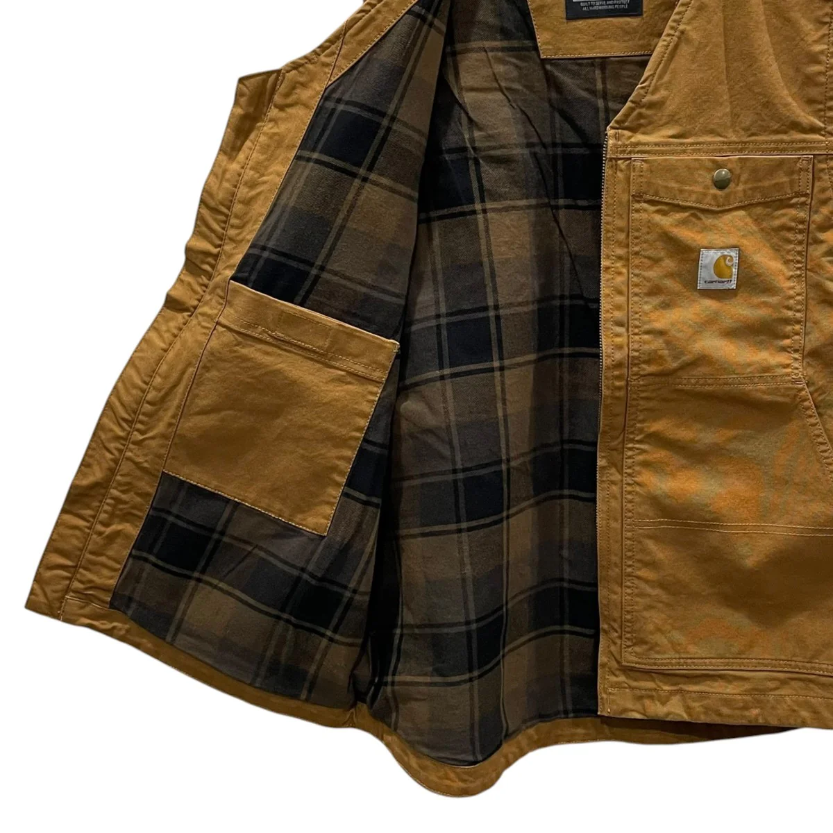 ジップアップワークベスト Montana Duck Vest モンタナダックベスト RELAXED FIT リラックスフィット 106783 - Image 4