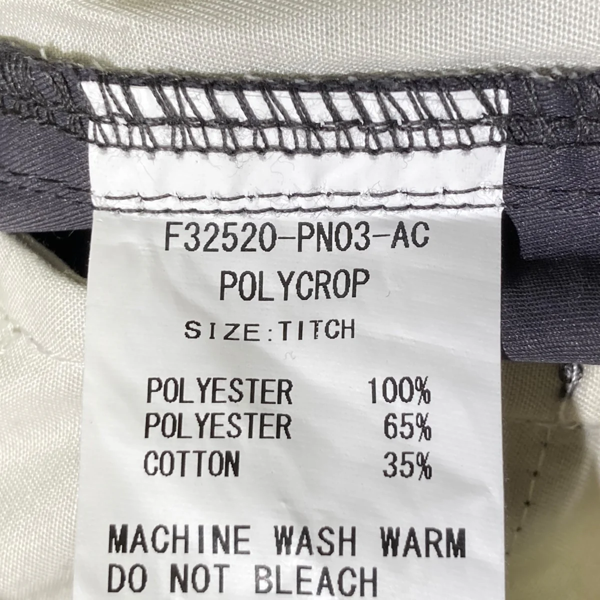 POLYCROPパンツF32520-PN03-AC - Image 5