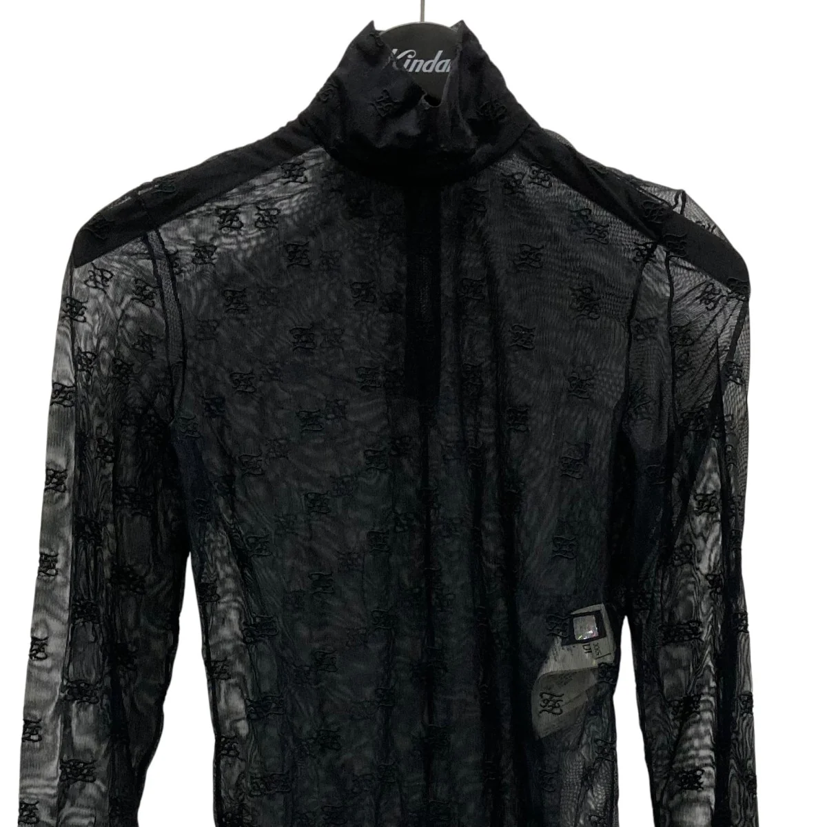 Black Tulle BodyメッシュカットソーFS7828 AHLG - Image 2