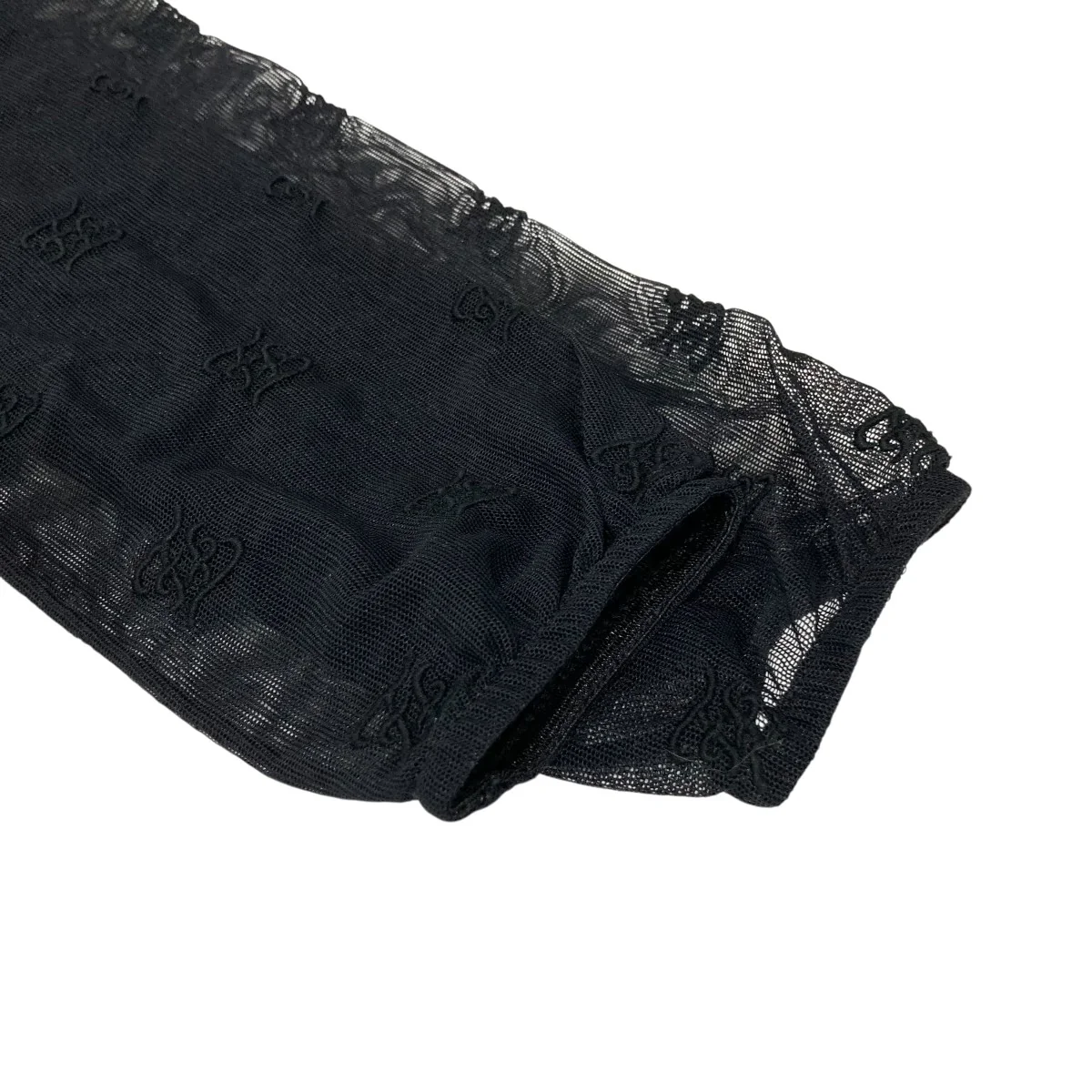 Black Tulle BodyメッシュカットソーFS7828 AHLG - Image 4