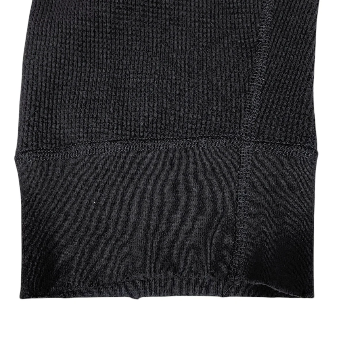 ダメージ加工ワッフルクルーロングスリーブ DAMAGE WAFFLE CREW LS ANC-STD-CT03 - Image 4